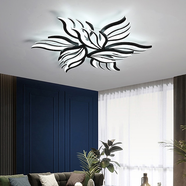  dimbar klyngedesign taklamper plast kunstnerisk stil moderne stil nyhet svart led moderne 110-240 v