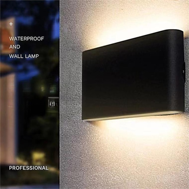  Lightinthebox 6 W 480 lm LED-Wandleuchte einfach/modern/Up-Down-LED-Treppen-Nachttischlampe Schlafzimmer-Lesewandlampe Veranda-Treppendekorationslicht AC85-265V