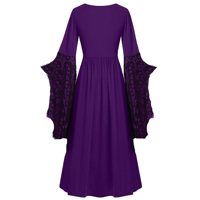 Retro Vintage Punk & Gothic Medieval Dress Masquerade Witches Women's...