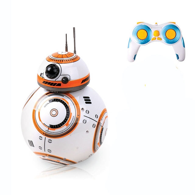  bb-8 ball rc robot bb8 figură de acțiune bb 8 robot droid 2.4g telecomandă robot inteligent model bb8 jucărie pentru copii cadou