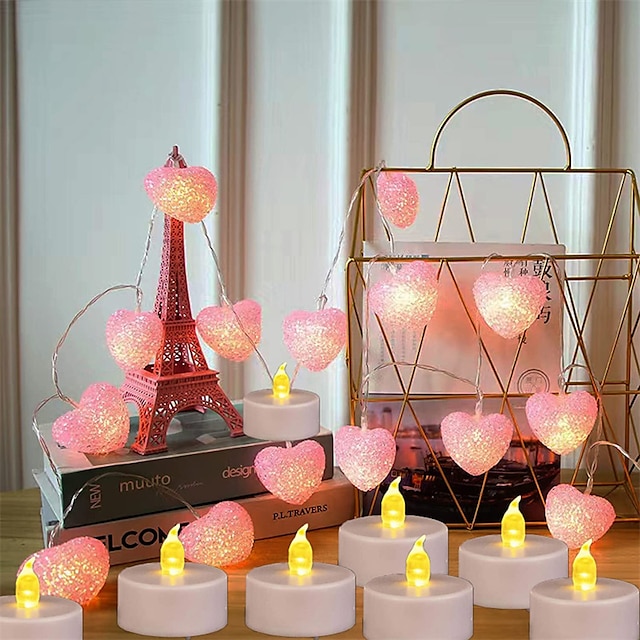 LED Candles Tea Lights Flameless Candles Christmas Decoration LED