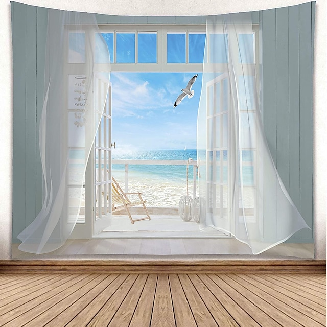  paisagem tapeçaria de parede grande art déco cobertor cortina pano de mesa de piquenique pendurado casa quarto sala de estar decoração do dormitório fibra de poliéster para quarto sala de estar