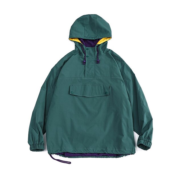 Men's Pullover Jacket Anorak Jacket Hiking Windbreaker Outdoor