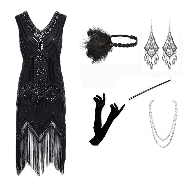 Roaring 20s Vintage Inspired The Great Gatsby Flapper Dress Dress ...