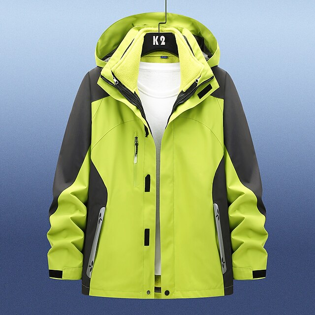 Women's Hiking 3in1 Jackets Gorpcore Ski Jacket Hoodie Jacket Winter