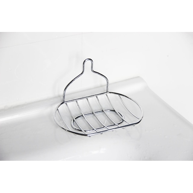  săpună ventuză din oțel inoxidabil suport de scurgere pentru săpun de baie cu perforare gratuită agățat pe perete cutie de săpun de depozitare de uz casnic