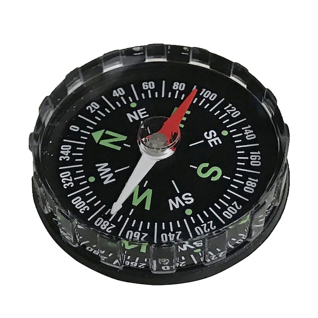  enkle lys kompass kompass reise camping god hjelper ytre diameter 4,5cm mini reise camping kompass
