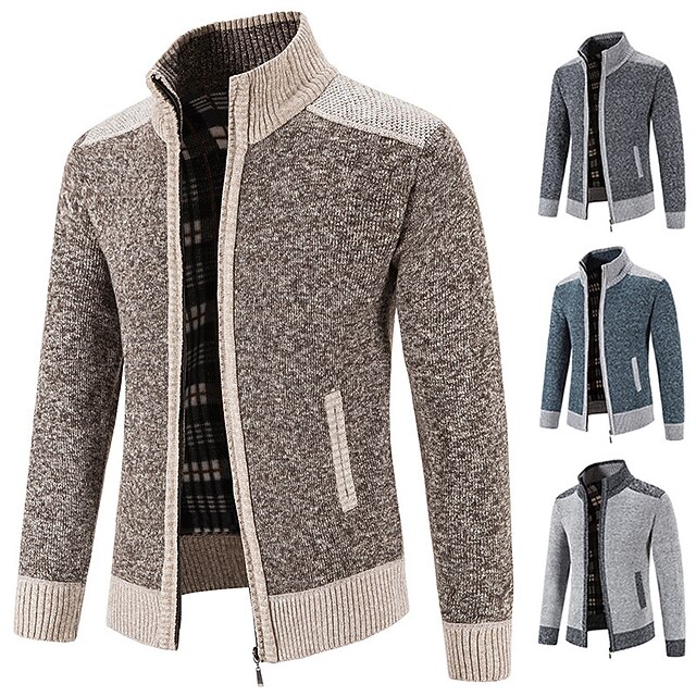 Cardigan à Capuche Polaire Homme UUAISSO - Fermeture éclair Complète, Coupe Classique (attention Coupe Slim)