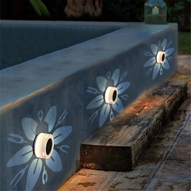 2 stücke weg lichter im freien wasserdicht solar zaun lichter garten