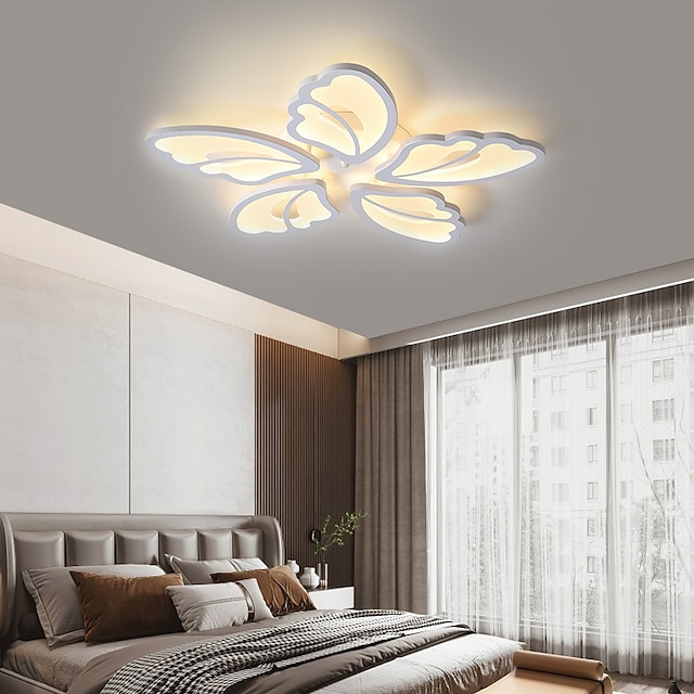  Luzes de teto reguláveis design cluster luzes de teto plástico estilo artístico estilo moderno novidade led preto moderno 110-240 v