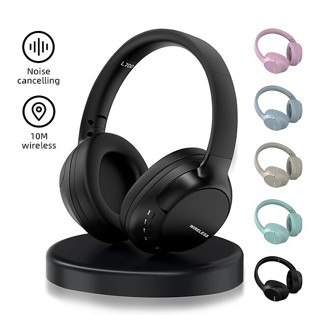 L700 Over-ear Headphone Over Ear Bluetooth 5.1 Noise cancellation Stereo Surround sound for Apple Samsung Huawei Xiaomi MI Everyday Use Mobile Phone 19