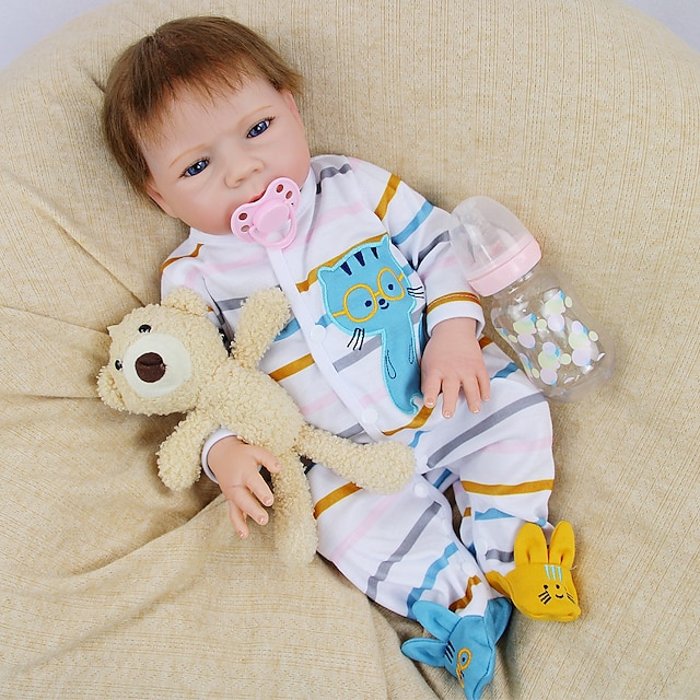 18 inch Reborn Doll Baby & Toddler Toy Reborn Toddler Doll Doll Reborn