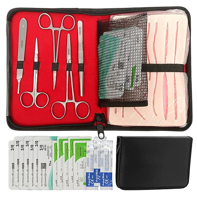 Complete Suture Practice Kit For Suture Training Including Large ...