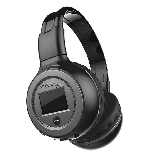  Cuffie wireless Zealot B570 fm radio over-ear Bluetooth stereo auricolari per computer telefono supporto per scheda TF AUX
