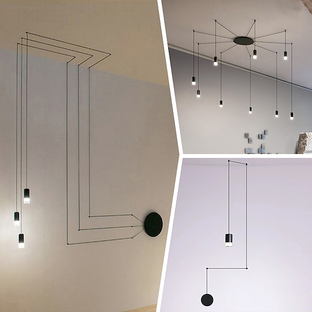  Luzes de parede interiores estilo nórdico moderno fosco sala de estar quarto luz de parede de metal 220-240v 5 w