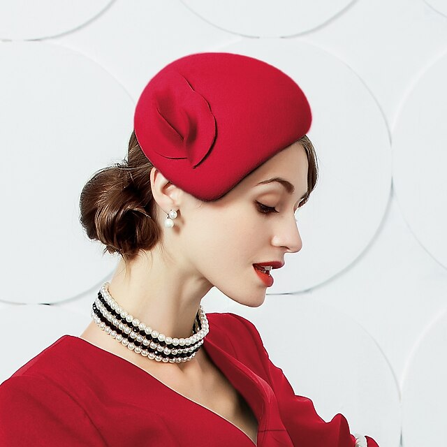 Vintage Style Elegant Wool Fascinators / Hats / Headwear with Pure ...