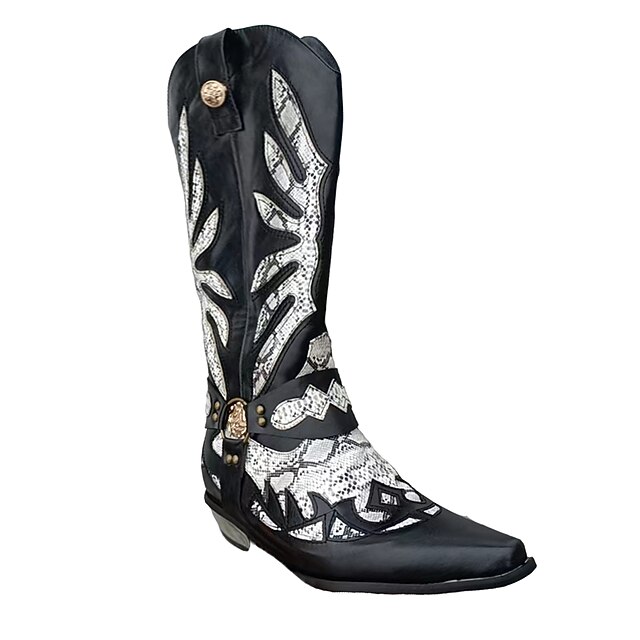 Men's Cowboy Boots Vintage Western Boots Cavender's/Tecovas Boots Mid