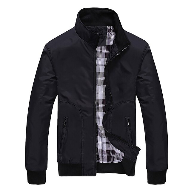 Men's Lightweight Jacket Summer Jacket Bomber Jacket Daily Wear ...