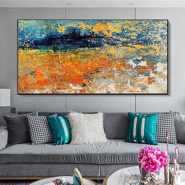 Handmade Oil Painting Canvas Wall Art Decoration Modern Abstract for