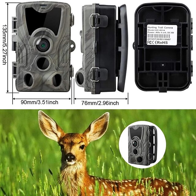 Tracking Camera HC801A Outdoor Motion Hunting Camera Motion Triggers