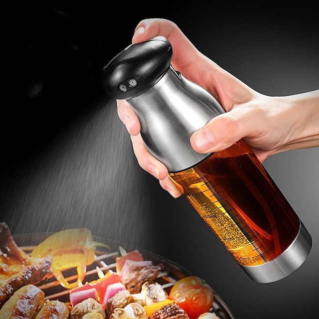  tysk olje spray flaske kjøkken olje spray pott spray olje spray pott olivenolje tåke grill kjøtt fett reduksjon fitness olje kontroll