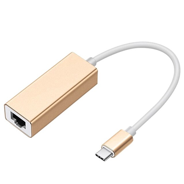  USB type C Ethernet adapter USB type ac nic RJ45 10/100 MBPS Lan cable MacBook PC Windows XP 7810 LUX