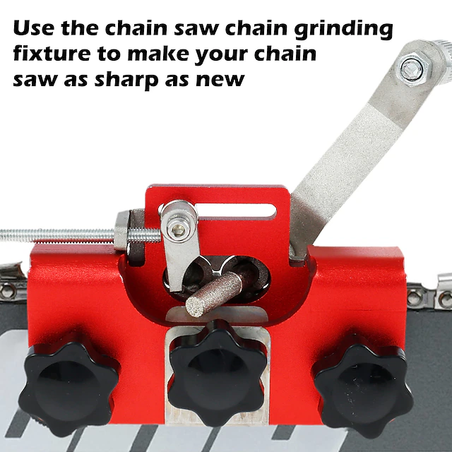 Chain-saw Sharpener With Grinder Stones Sharpening Jig Sharpener Tool ...