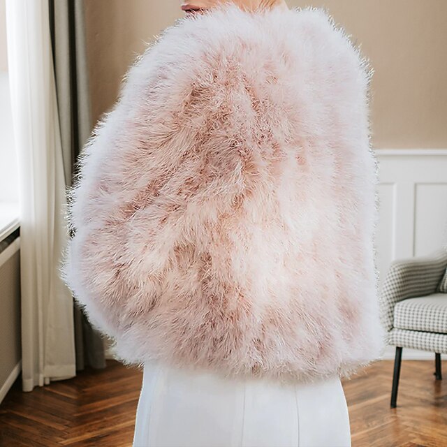 faux fur wraps and shawls