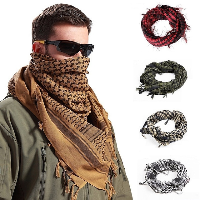  Men's Women's Scarves Neck Gaiter Daily Holiday Cotton and Linen Vintage Retro Warm Casual / Daily 1 PC