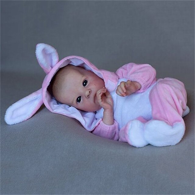 40CM Premie NewBorn Baby Doll Reborn Tink Lifelike 3D Painted Doll with