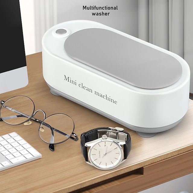  2022 máquina de limpeza ultrassônica usb mini óculos de escritório relógio de limpeza de joias máquina de limpeza multifuncional limpeza de vibração de alta frequência