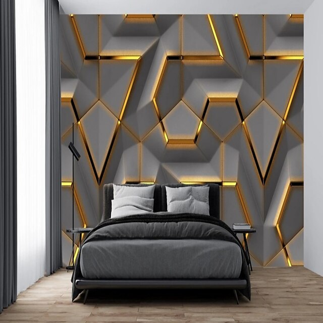 Cool Wallpapers Wall Mural 3D Wallpaper Geometric Abstracte Wall ...