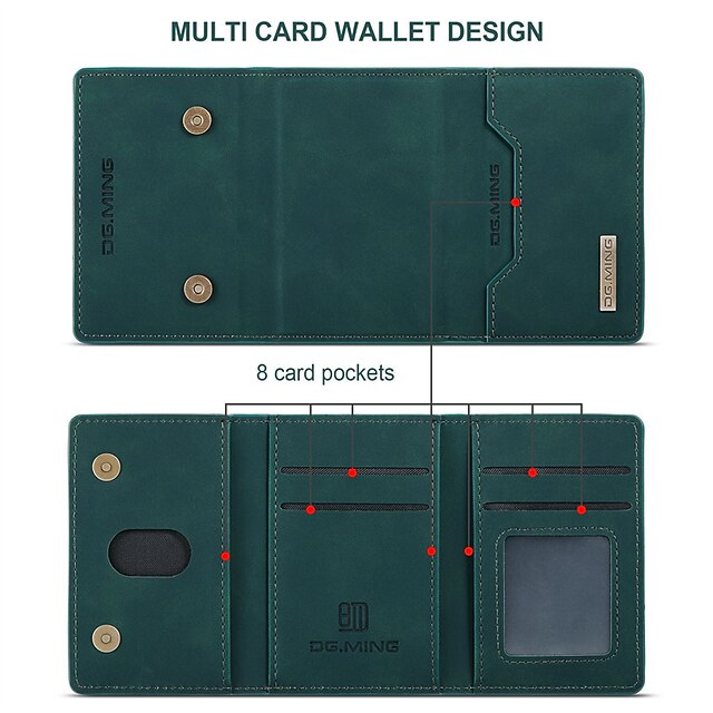 Funda De Cuero Para IPhone, Billetera Personalizada, Tarjetero
