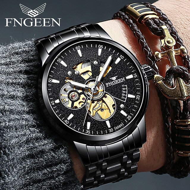 fngeen skeleton watch