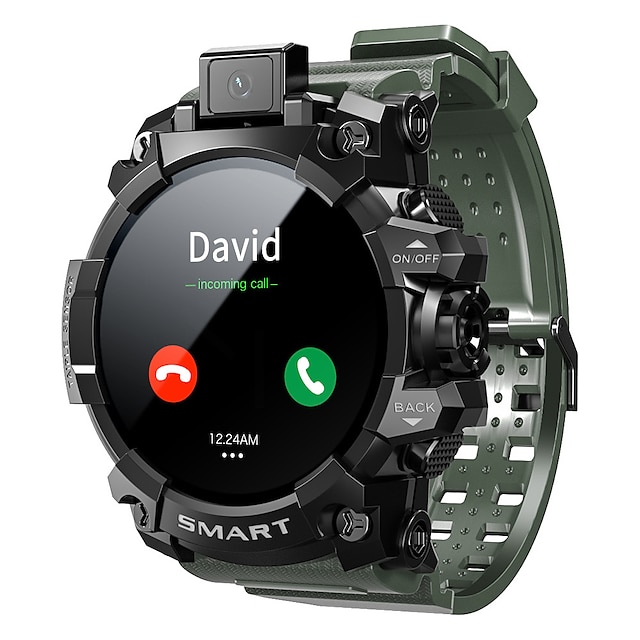  LOKMAT APPLLP 6 Smart klocka 1.6 tum Smart Watch Phone 4G LTE 3G 4G Blåtand Stegräknare Samtalspåminnelse Sleeptracker Kompatibel med Android iOS Dam Herr GPS Handsfreesamtal Mediakontroll IPX-4 60mm