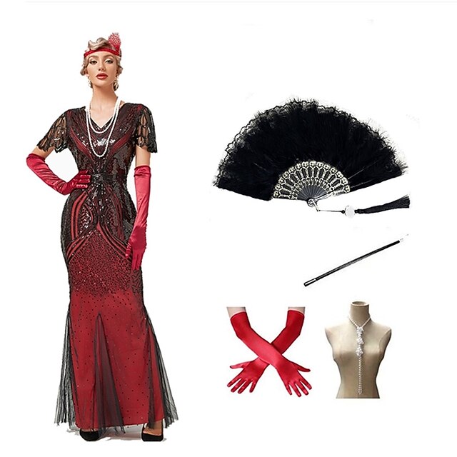 Vintage Inspired The Great Gatsby Flapper Dress Dress Outfits Party