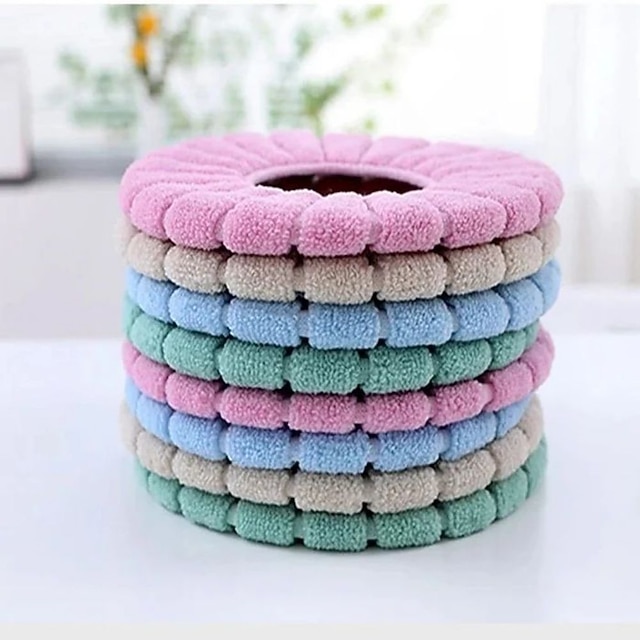 Soft Cloth Toilet Seat Cover Cushion (2 Pack) | Zip-Fly Warm Seat Pad For Cold Days - View #2