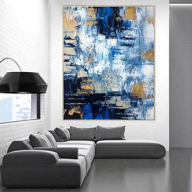 Handmade Oil Painting Canvas Wall Art Decorative Abstract Knife ...