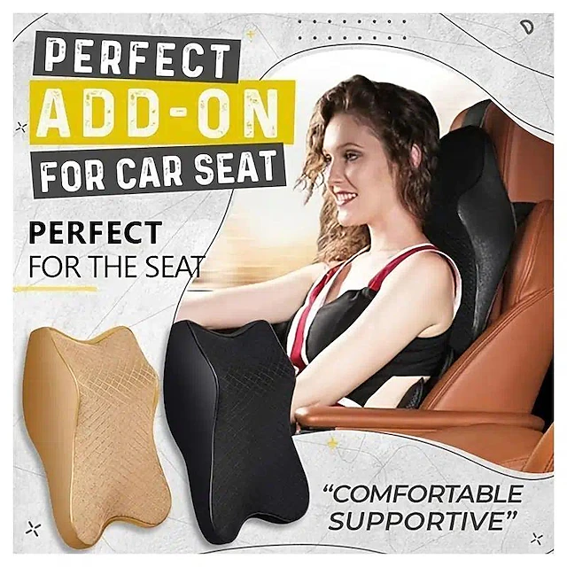 Car Headrest Car Memory Foam Neck Pillow 15