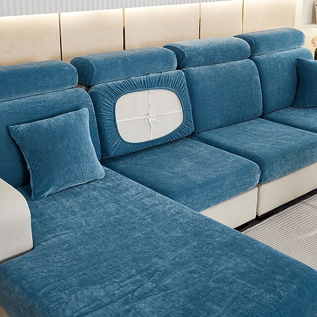 Stretch Sofa Seat Cushion Cover Slipcover Elastic Couch Sectional