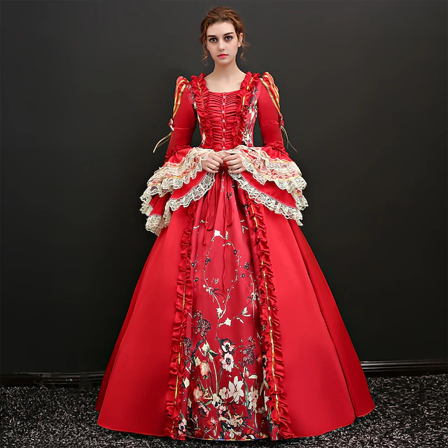 Gothic Victorian Vintage Inspired Medieval Dress Party Costume Prom ...