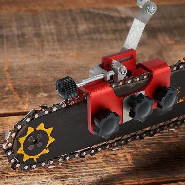  Chain-saw Sharpener With Grinder Stones Sharpening Jig Sharpener Tool