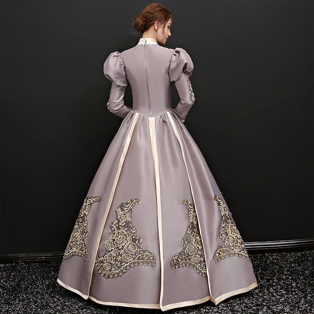 Victoriaanse jurken voor vrouwen, renaissance-jurken, retro, middeleeuwse feestjurk, prinsessenjurk, baljurk, feestjurk, avondjurk, carnaval, themafeest, Halloween, jurk, cosplay kostuum, groen, M