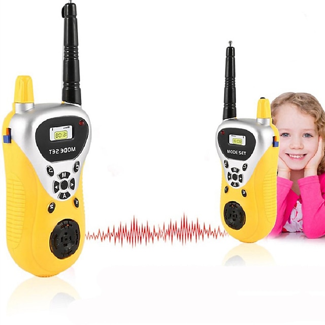  2 stk mini walkie talkie børneradio retevis håndholdt legetøj til børn gave bærbar elektronisk to-vejs radio kommunikator