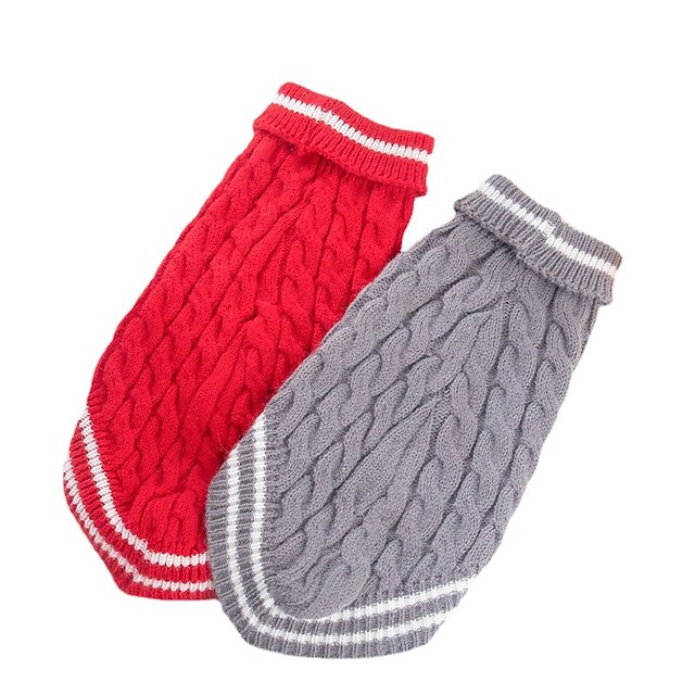  Dog Cat Vest Solid Colored Adorable Stylish Ordinary Casual Daily Outdoor Casual Daily Winter Dog Clothes Puppy Clothes Dog Outfits Warm Red Grey Costume for Girl and Boy Dog Coral Fleece M L XL XXL