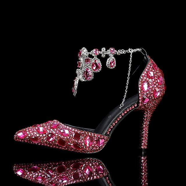 3cm heel bridal shoes