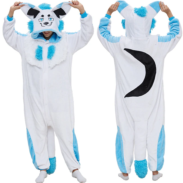 Adults' Character Nightwear Onesie Costume Carnival Costume Unicorn Bat Onesie Pajamas Kigurumi Pajamas For Men and Women Carnival Cartoon 5