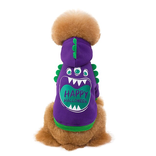  Honden Katten kostuums Pet Pouch Hoodie Feest Grappig Winter Ademend Halloween Casual / Dagelijks  Hond puppy kleding outfits