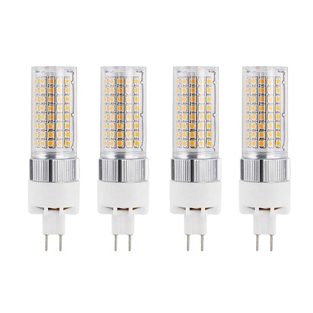  светодиодные кукурузные фонари 4 шт. g12 опционально 15 Вт 20 Вт 25 Вт 2835smd 120 светодиодные энергосберегающие лампы прожектор теплый белый натуральный белый белый огни для домашней вечеринки