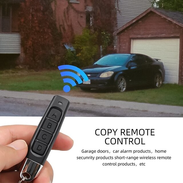 433MHZ Remote Control Garage Gate Door Opener Remote Control Duplicator ...
